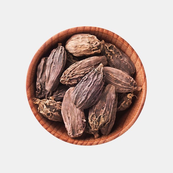 Farm Fresh Whole Black Cardamom Pods 250 Gm Packs