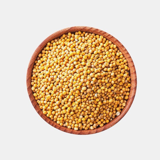 Farm Fresh Organic Vegan Yellow Mustard Whole Seeds