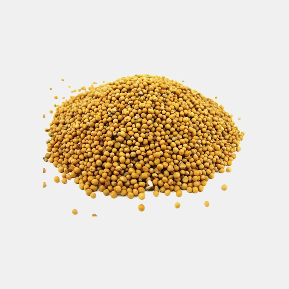 Farm Fresh Organic Vegan Yellow Mustard Whole Seeds