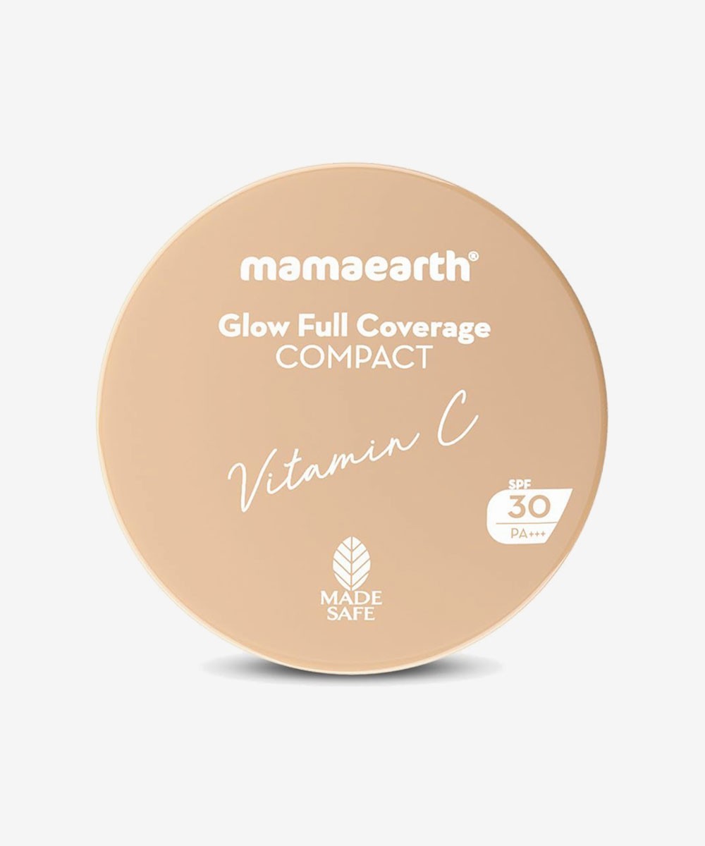 Mamaearth Glow Full Coverage Compact SPF