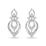 Diamond Stud Eulla Earring Rose Gold