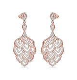 Verdant Splendour Diamond Dangle Earrings