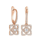 Verdant Splendour Diamond Dangle Earrings