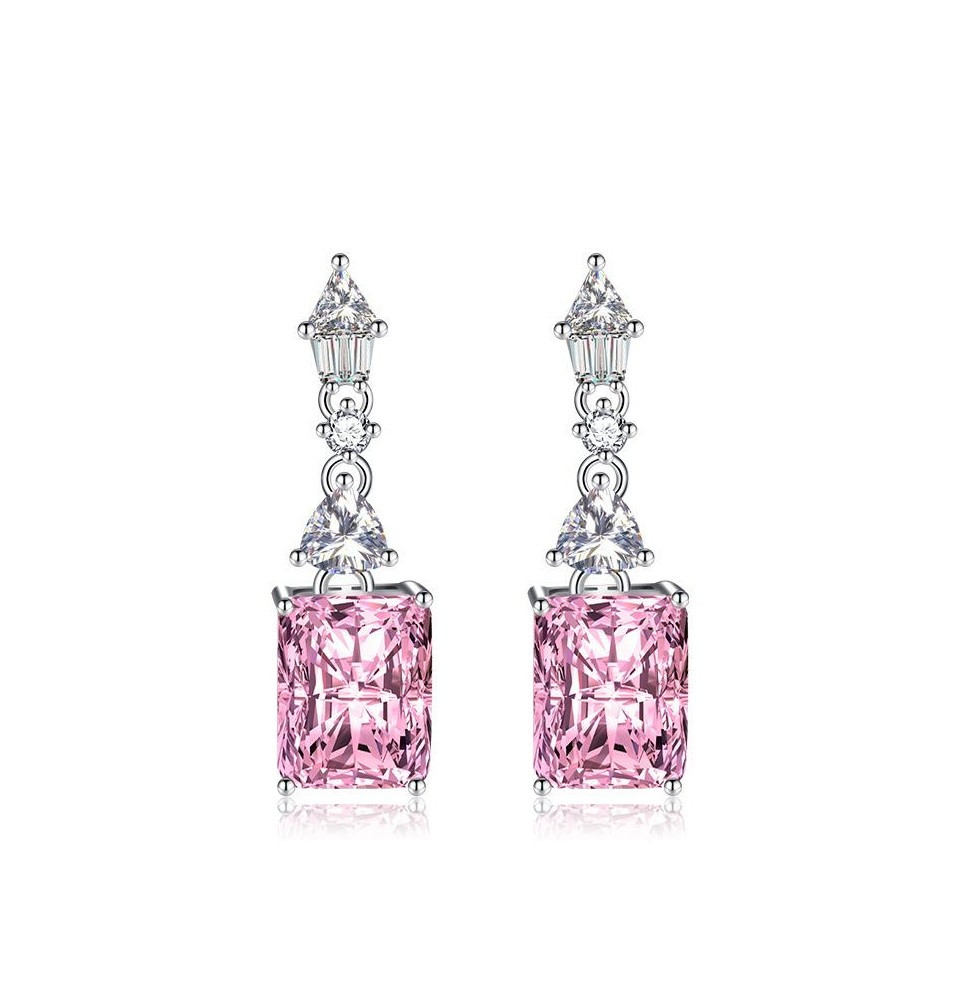 Verdant Splendour Diamond Dangle Earrings