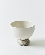 Greens Cylindrical Shape Ceramic Plant Pot