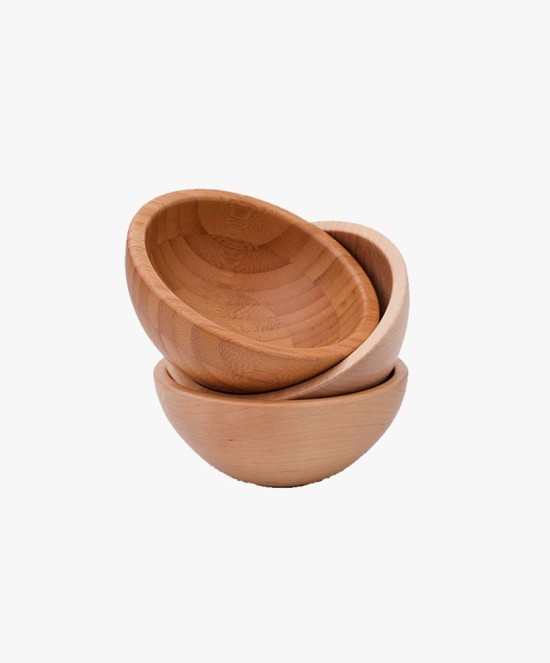 Best Small Wooden Bowl Set, Dip Sauce