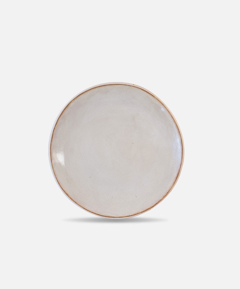 Clay Handmade Stoneware Ceramic Plate