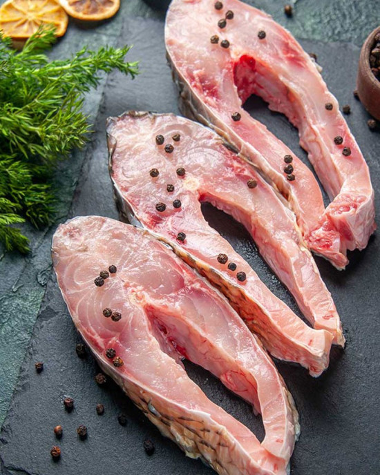 Fresh Salmon Tuna Pork Chops French Cutting