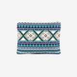 ASTRID 20 Cms Blue Cotton Travel Pouch