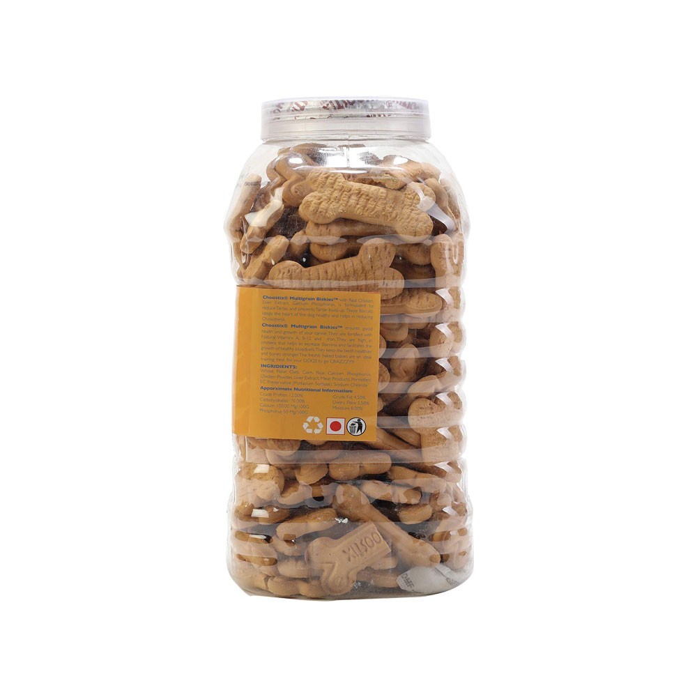 Choostix Biskies Real Dry Dog Treat For All Life Stages