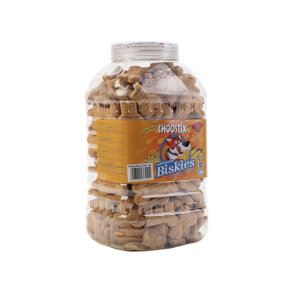 Choostix Biskies Real Dry Dog Treat For All Life Stages