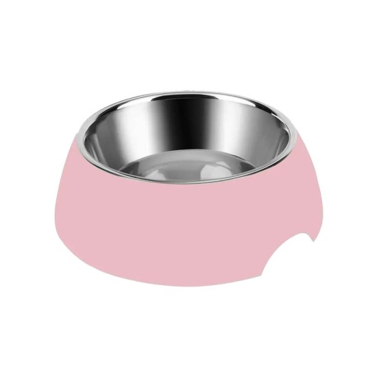 Food-Grade Melamine Base and Stainless Steel Bowl