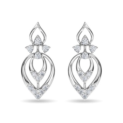 Diamond Stud Eulla Earring Rose Gold