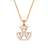 Diamond Ed Pendant Yellow Gold / 14KT