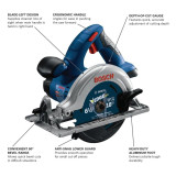 Bosch CCS180B Heavy Circular Saw Convenient Range