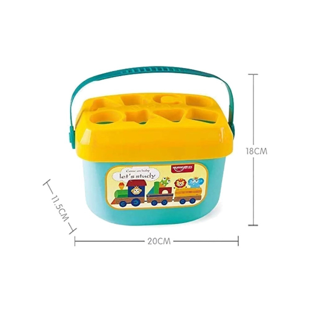 Baby's First Blocks ABCD Learning Shape Pieces