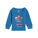 Kuchipoo Girls Full Sleeves Regular Fit Cotton T-Shirt