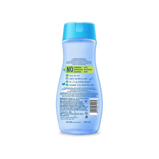 Parachute Advansed Baby Gentle Wash For New Born
