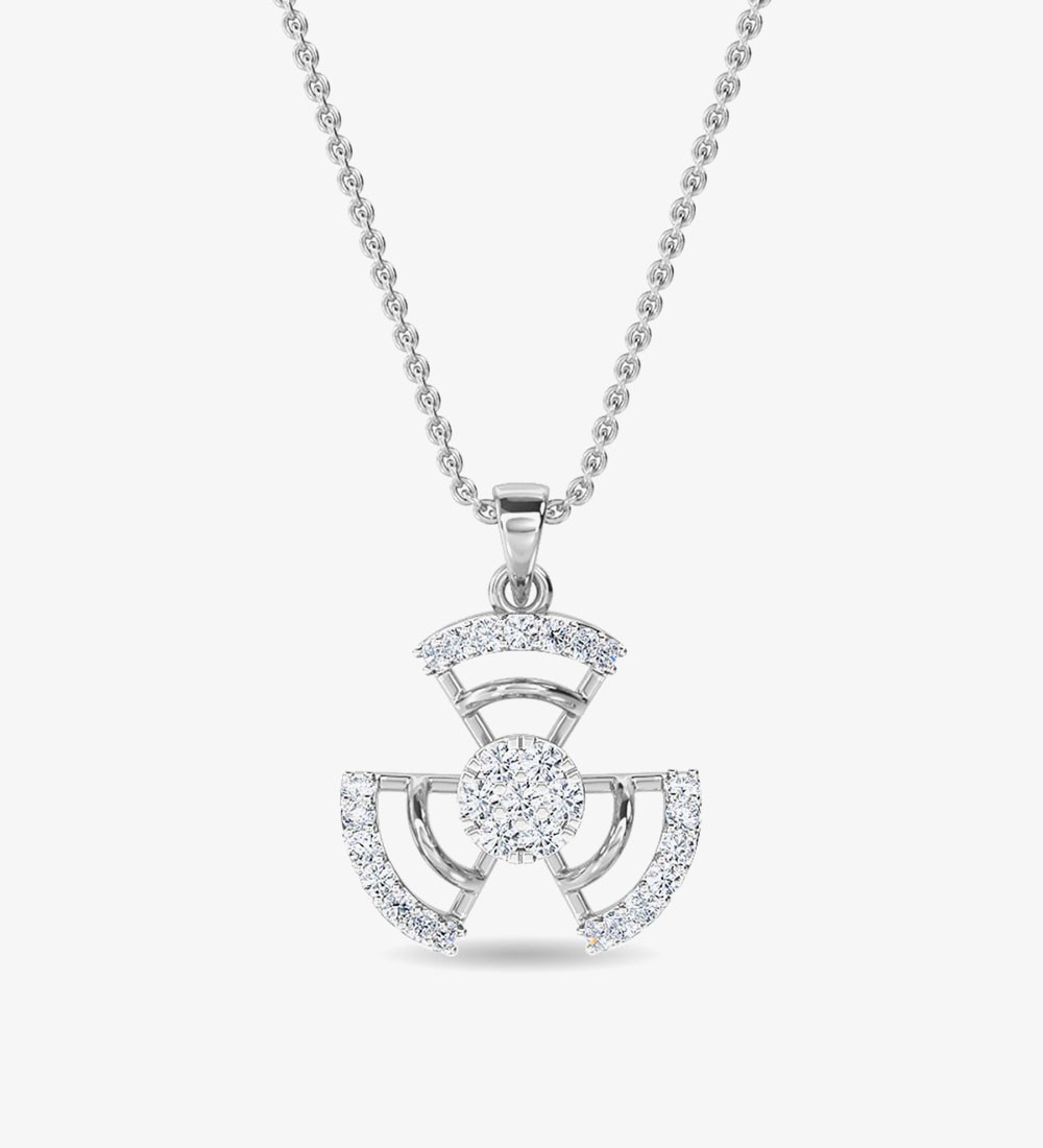 Diamond Ed Pendant Yellow Gold / 14KT