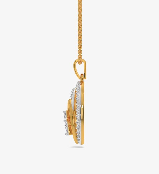 Finest Gold Yellow & Rhodium White Diamond